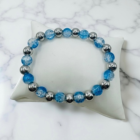 Gradient Glass Beaded Bracelet Style A - Picture 1 of 4